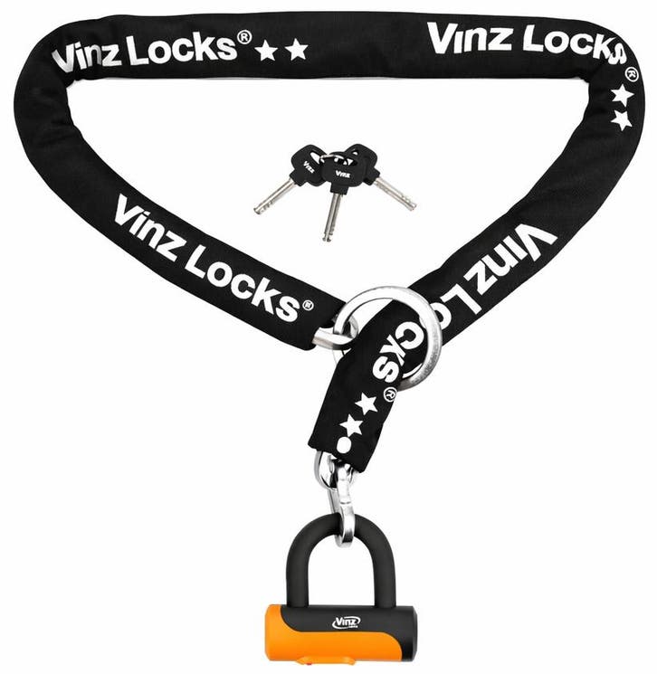 VINZ Tibba ART 2 Fietsslot - 120cm, Motoren, Accessoires | Sloten, Verzenden