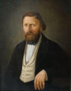 Attribuito a Michelangelo Pittatore (1825–1903) - Ritratto