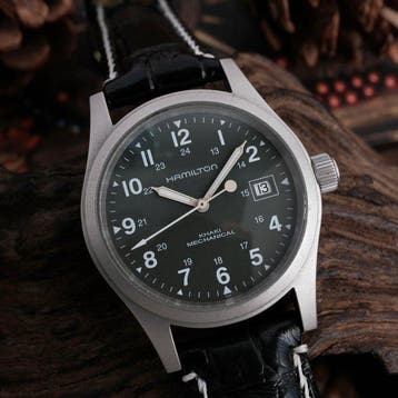 Hamilton - Khaki Mechanical - Zonder minimumprijs - H694190, Nieuw