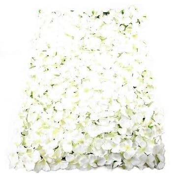 Flowerwall 40x60 cm Ivory Kant en Klaar, Hobby en Vrije tijd, Ophalen of Verzenden, Nieuw