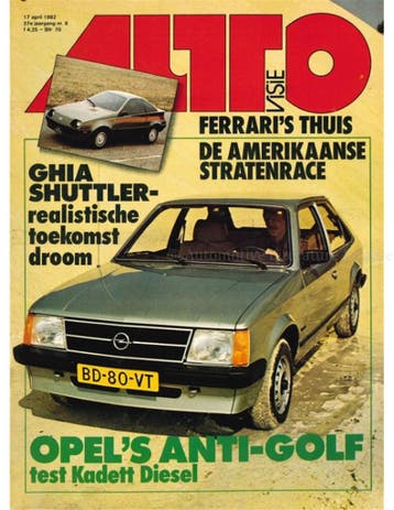 1982 AUTOVISIE MAGAZINE 08 NEDERLANDS, Nieuw, Author
