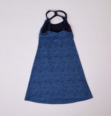 Patagonia blauwe halterjurk met print XS, Verzenden, Zo goed als nieuw