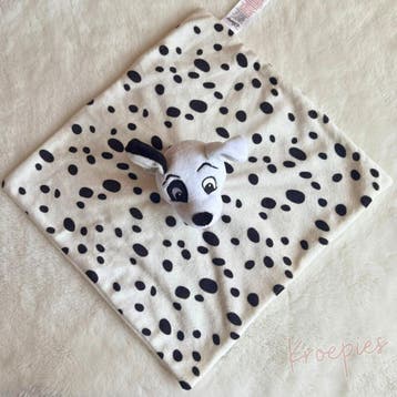 PRIMARK knuffeldoekje hond | Dalmatiër Disney - knuffellap, Verzenden, Nieuw