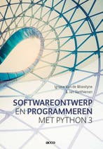 Softwareontwerp en Programmeren met Python 3 9789463448192, Verzenden, Zo goed als nieuw