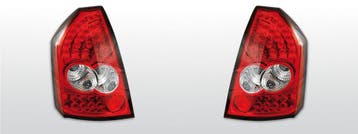 Achterlichten Crysler 300C 2005-2008 | LED | rood / wit, Auto-onderdelen, Verlichting, Verzenden, Nieuw, Chrysler