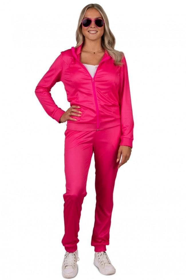 Trainingspak Dames Neon Pink, Kleding | Dames, Carnavalskleding en Feestkleding, Nieuw, Ophalen of Verzenden