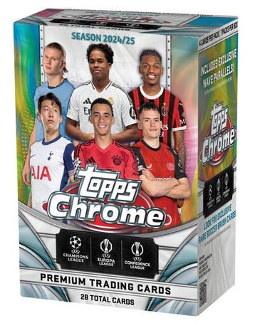 2024/2025 Topps Chrome Lionel Messi, Lamine Yamal, Ronaldo,, Nieuw
