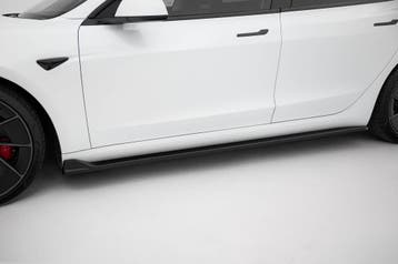 Maxton Side Skirts Diffusers V.3 Tesla Model 3 Performance, Auto-onderdelen, Verzenden, Nieuw