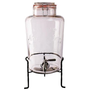 Waterdispenser Nantucket | Glas | 8.5L | Klemdeksel |, Verzenden, Nieuw in verpakking