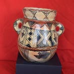 Pot - Oud Berber Kabyle aardewerk - melk- of waterkan - 21