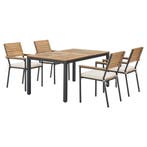 Tuinset / Eetset Rhodos - Acaciahout - 5-delig, Verzenden, Nieuw