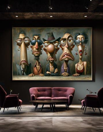 Giancarlo Colombo - GCD Art - The Scammers #3