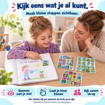Complimenten stickers - dieren stickers - sport en vervoer, Verzenden, Nieuw, Bouwen