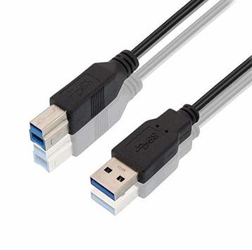 HP USB 3.0 Printerkabel 1,8m A-Grade, Ophalen of Verzenden, Refurbished