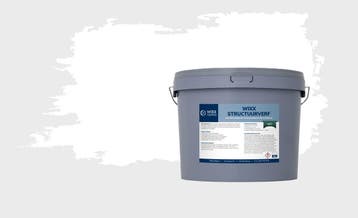 Wixx Structuurverf Mat - 10L Wit 10L, Wit, Nieuw, Verf, Verzenden