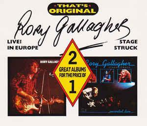 cd - Rory Gallagher - Live! In Europe / Stage Struck, Verzenden, Zo goed als nieuw
