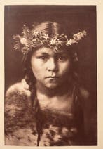 Edward Sheriff Curtis (1868-1952) -  Blood-Red Stars in the