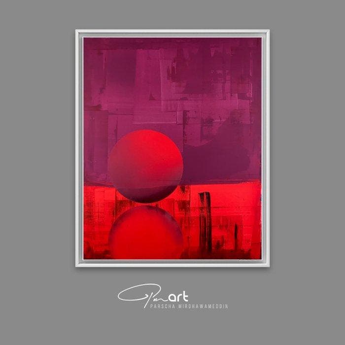 Parscha Mirghawameddin - Sphere 49 - XXL, Antiek en Kunst, Kunst | Schilderijen | Modern