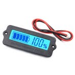 Capaciteit meter 12 - 24 volt accu, Ophalen of Verzenden, Nieuw