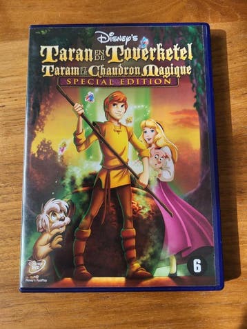 DVD - Taran En De Toverketel, Gebruikt, Tekenfilm, Verzenden, Overige soorten