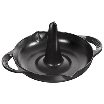 GGM Gastro | STAUB | SPECIALITIES - Kippenbraadpan - Ø 240mm, Verzenden, Nieuw in verpakking, Fornuis, Frituur en Grillen