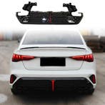 LED Diffuser With Black Exhaust Tips Voor Audi A3 S Line/S3, Auto-onderdelen, Ophalen of Verzenden, Nieuw