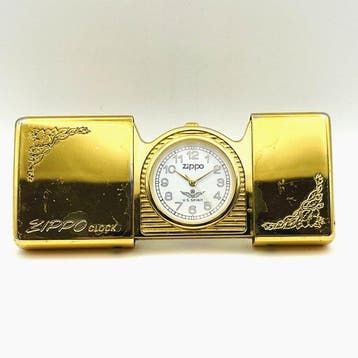 Bureauklok - Ontwerp Messing - 1990-2000 - Gold TIME TANK, Nieuw