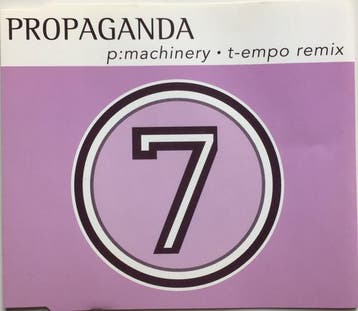 Propaganda - P:Machinery (T-Empo Remix), Ophalen of Verzenden, Gebruikt