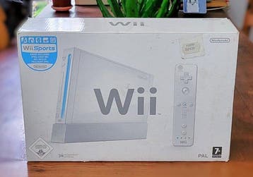 Nintendo - Wii - Console de salon complète avec son jeu, Nieuw
