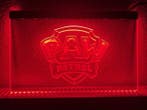 Paw patrol pawpatrol neon bord lamp LED verlichting *ROOD*, Verzamelen, Merken en Reclamevoorwerpen, Verzenden, Nieuw