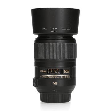 Nikon AF-S Micro 85mm f/3.5 G ED VR DX - 1 jaar garantie, Ophalen of Verzenden, Zo goed als nieuw, Nikon
