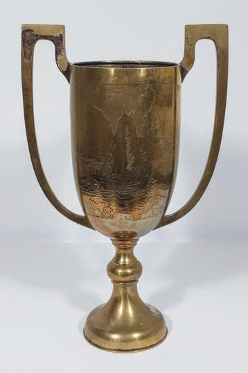 Trofee - Verzilverd - China - Begin 20e eeuw
