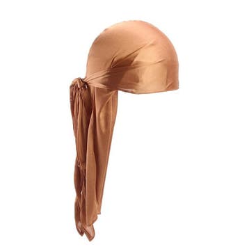 Durag / Du-rag / Do-rag / Bandana - Unisex - Kaki / Goud, Ophalen of Verzenden, Nieuw