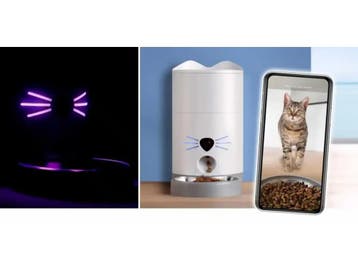 Catit PIXI Vision - Slimme kattenvoederautomaat - Ingebouwde, Verzenden, Zo goed als nieuw