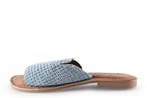 Lazamani Slippers in maat 41 Blauw, Slippers, Lazamani, Zo goed als nieuw, Verzenden