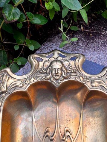 Broodmand - Metaal - Art Nouveau, Antiek en Kunst
