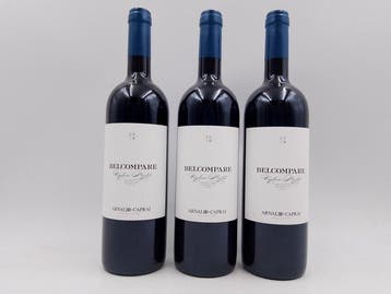 2019 Arnaldo-Caprai Belcompare Merlot - Umbrië - 3 Fles, Nieuw