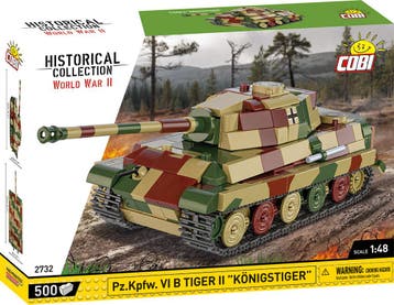 COBI 2732 Pz,Kpfw Vi Tiger II Königstiger (Leger bouwsets), Verzenden, Nieuw