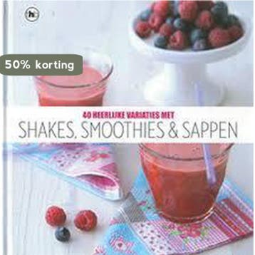Shakes, Smoothies & Sappen - Stéfanie van Wijk 9789044338485, Boeken, Verzenden, Zo goed als nieuw, Stéfanie van Wijk