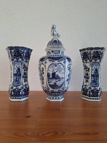 Boch for Royal Sphinx - dekselvaas (3) - Keramiek, Antiek en Kunst