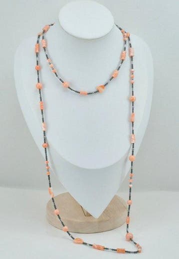 Koraal - EMATITE - Halsketting - Roze koraal