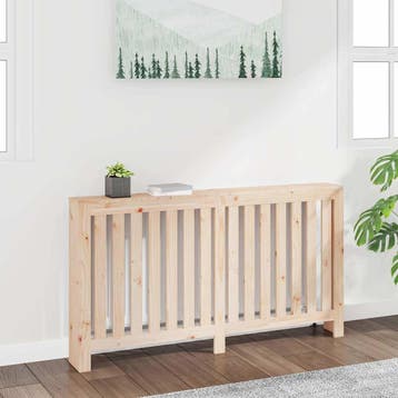 vidaXL Radiatorombouw 153x19x84 cm massief grenenhout, Verzenden, Nieuw