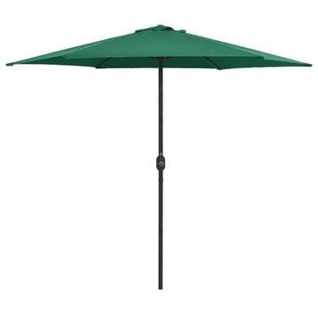 Parasol 270cm Groen | Retourdeal 58% Korting, Ophalen of Verzenden, Gebruikt, 2 tot 3 meter, Stokparasol