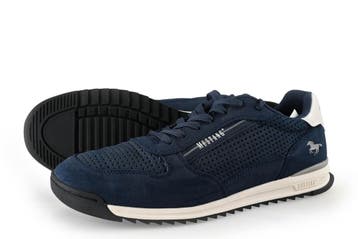 Mustang Sneakers in maat 43 Blauw, Verzenden, Blauw, Sneakers of Gympen, Mustang