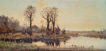 Adrianus Johannes Zwart (1903-1981) - Visser in, Antiek en Kunst