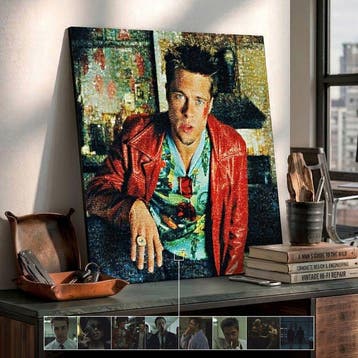 NicDA - FIGHT CLUB . Fractured Identity . Aluminium . No AI, Nieuw