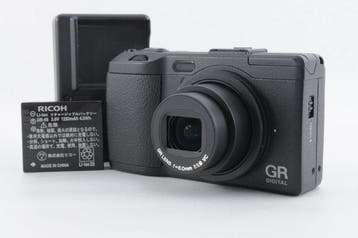 Ricoh GR DIGITAL IV - 22 shots Digitale camera, Audio, Tv en Foto, Nieuw