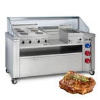 GGM Gastro | Mobiel kookstation - 1600x850mm - hoogte: |, Verzenden, Nieuw in verpakking, Overige typen