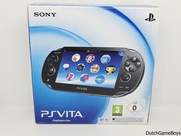 PS Vita - Console - Crystal Black + 8GB - Boxed, Verzenden, Gebruikt