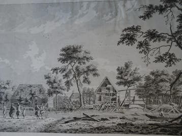 Ets Brand kruitfabriek De Munnik Purmerend, C. Bogerts 1780, Antiek en Kunst, Verzenden